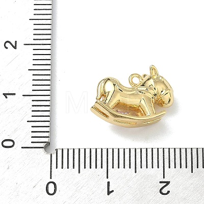 Brass Micro Pave Cubic Zirconia Pendants KK-I476-26-1
