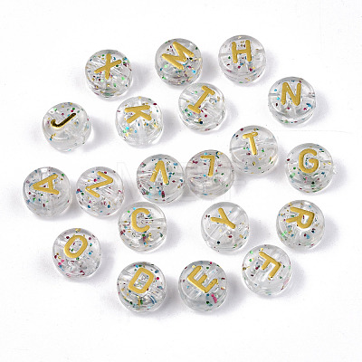 Transparent Acrylic Beads TACR-N010-001-1