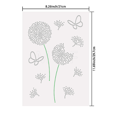 Glass Hotfix Rhinestone DIY-WH0303-064-1