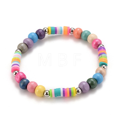 Mother-son Stretch Bracelets Set BJEW-JB05748-1