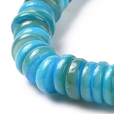 Shell Beads Strands SSHEL-E571-49J-1