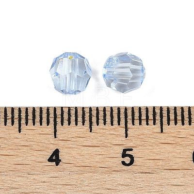 Transparent Acrylic Beads OACR-Q015-03C-1