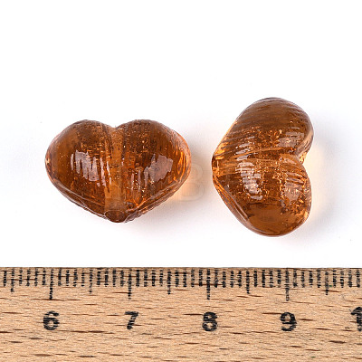 Handmade Gold Sand Lampwork Beads LAMP-T026-02A-03-1