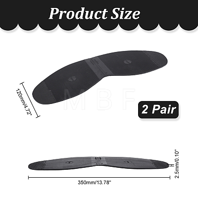 Rubber Shoe Repair Material for Leather Shoes & Boots DIY-WH0430-024C-1