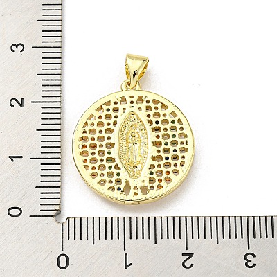 Brass with Cubic Zirconia Pendant FIND-Z023-09A-02-1