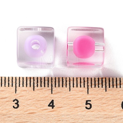Transparent Acrylic Beads OACR-H112-04E-1