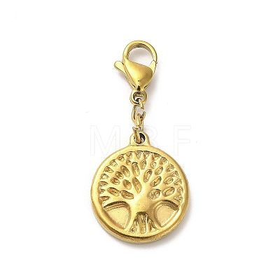 304 Stainless Stee Pendant Decoration LS-KEYC-B018-02G-03-1