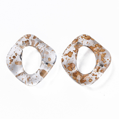 Transparent Acrylic Linking Rings OACR-N009-016A-07-1