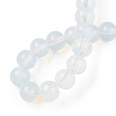 Transparent Glass Beads Strands GLAA-T032-T8mm-14-1