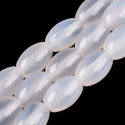 Natural Agate Beads Strands G-N362-18A-10-1
