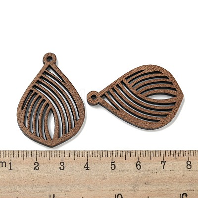 Walnut Wooden Pendants FIND-B042-21F-1