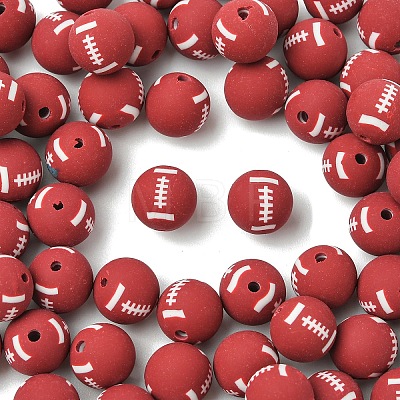 60Pcs Handmade Polymer Clay Beads CLAY-YW0002-41D-1
