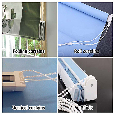 Plastic Window Blind Curtain Accessories FIND-WH0068-91B-1