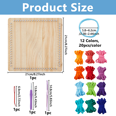 Knitting & Crochet Craft Kits KNIT-DC0001-02-1