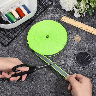 50M Reflective Polyester Ribbons OCOR-WH0070-306A-1