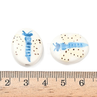 Handmade Porcelain Beads PORC-G014-01E-1
