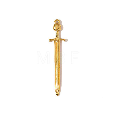 304 Stainless Steel Big Pendants STAS-OY006-21G-1