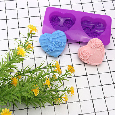 Heart DIY Food Grade Silicone Molds PW-WG91126-01-1