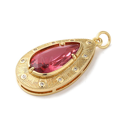 Rack Plating Brass Pendants X-KK-U022-05A-G-1
