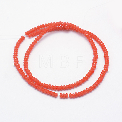 Opaque Glass Beads Strands LS-EGLA-J144-NB03-1