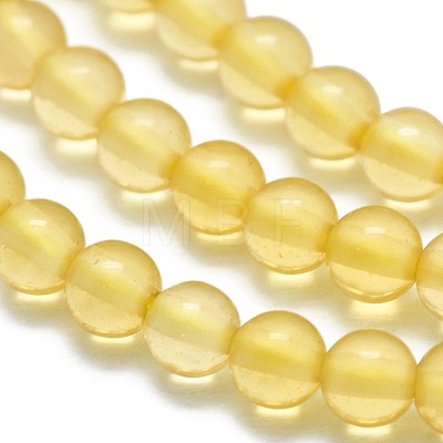 Natural Citrine Beads Strands G-A177-04-06-1