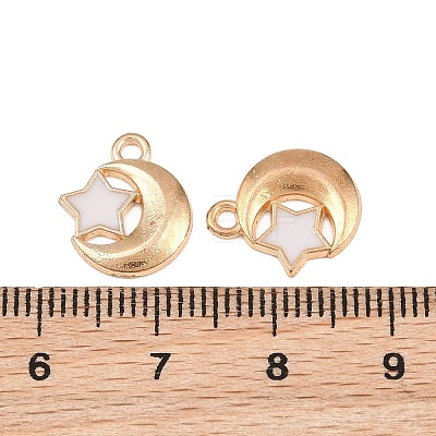Alloy with Enamel Charms AL-CBA9C31-01G-C-1