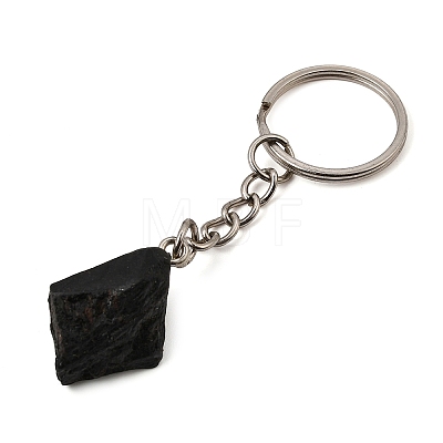 Natural Black Tourmaline Keychain GG-CBA0F0F-01-1