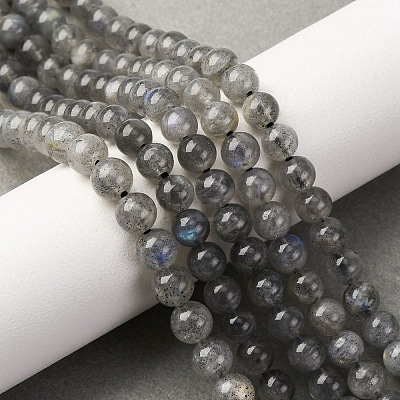 Natural Labradorite Beads Strands G-H326-01-6mm-1