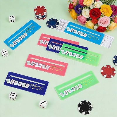 Acrylic Mahjong Rules Reader DIY-BC0017-07-1
