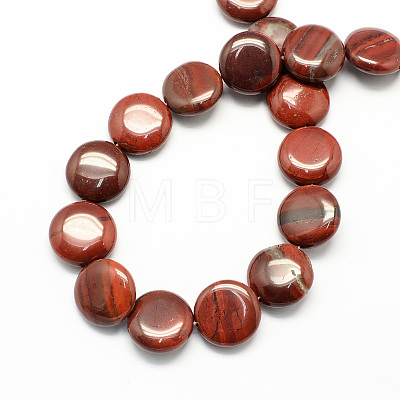 Natural Red Jasper Beads Strands G-S110-06-1