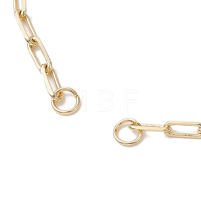 Brass Slider Bracelet Makings AJEW-JB01257-1