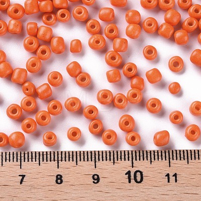 Baking Paint Glass Seed Beads SEED-US0003-3mm-K4-1