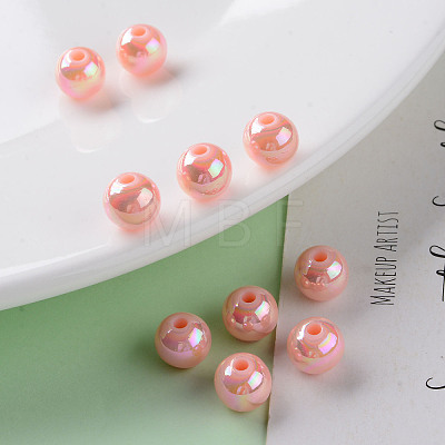 Opaque Acrylic Beads X-MACR-S370-D8mm-A12-1