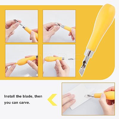 Stainless Steel Woodcarving Cutter Tool Sets TOOL-NB0001-23-1