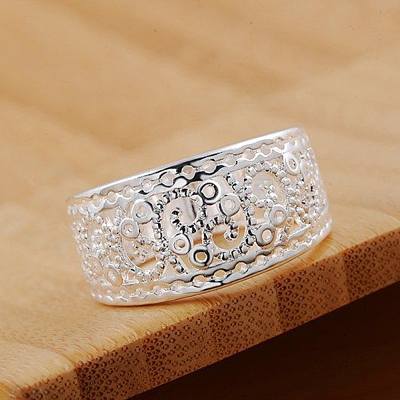 Vintage Elegant Fashion Style Brass Hollow Out Metal Rings RJEW-EE0002-006P-G-1