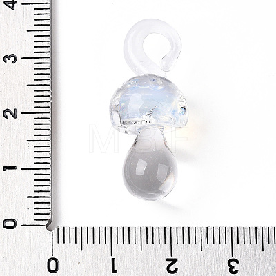 Handmade Lampwork Pendants LAMP-T021-22B-1