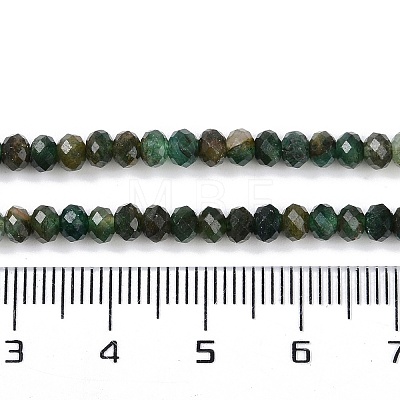 Natural Fuchsite Beads Strands G-G139-B13-01-1