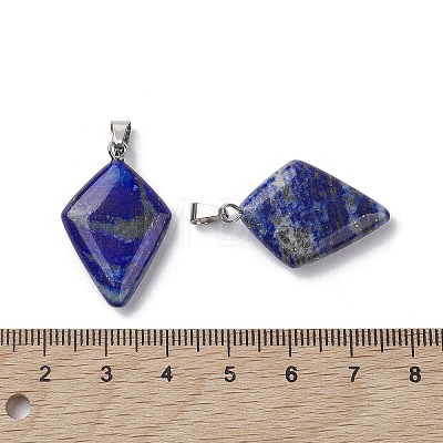 Natural Lapis Lazuli Pendants G-C110-03A-P-1