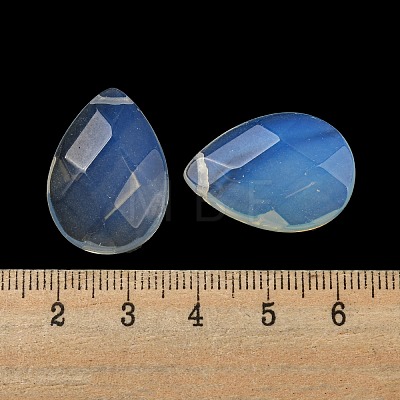 Opalite Faceted Teardrop Beads G-B070-20-1