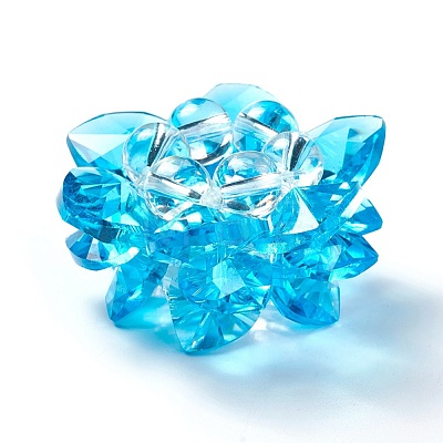 Glass Woven Beads GLAA-F088-D03-1