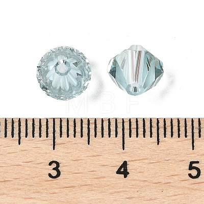 Transparent Imitation Austrian Crystal K9 Glass Beads GLAA-L048-02-02-1