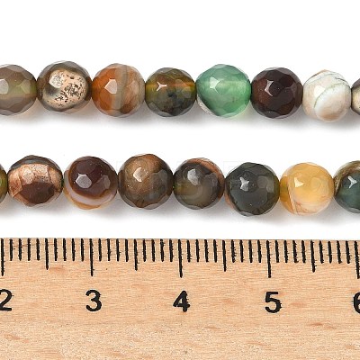 Natural Agate Beads Strands G-C082-A01-52-1