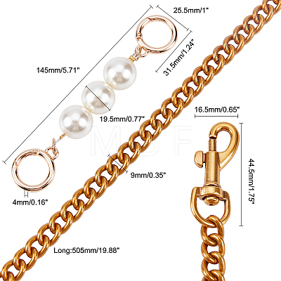 CHGCRAFT Bag Strap Chains Extender IFIN-CA0001-21-1