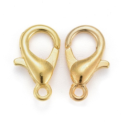 Zinc Alloy Lobster Claw Clasps E105-G-NF-1