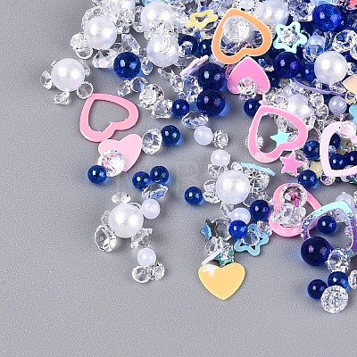 Plastic & Resin & Glass Shining Nail Art Glitter MRMJ-T080-13A-1