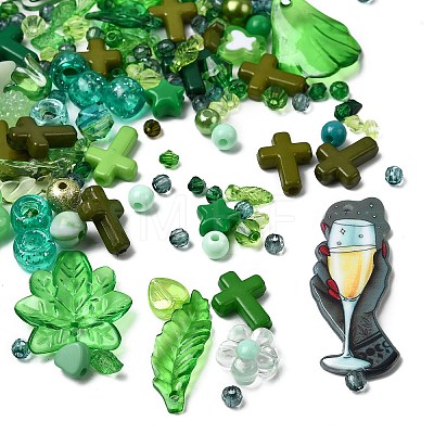 Opaque & Transparent Acrylic Beads SACR-XCP0001-06H-1