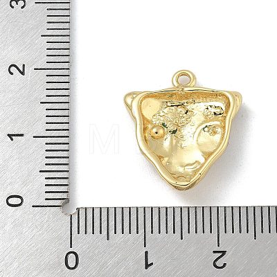 Rack Plating Brass Pendants KK-G515-65G-1