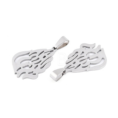 201 Stainless Steel Pendants STAS-T073-32P-1