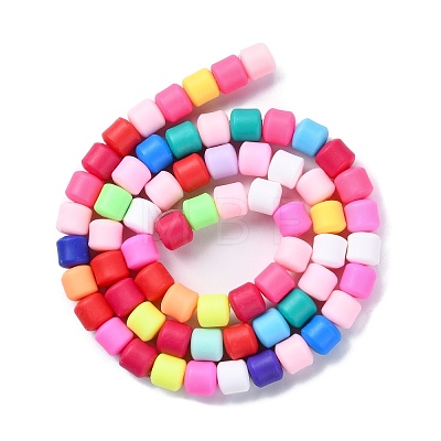 Handmade Polymer Clay Bead Strands CLAY-ZX006-01K-1