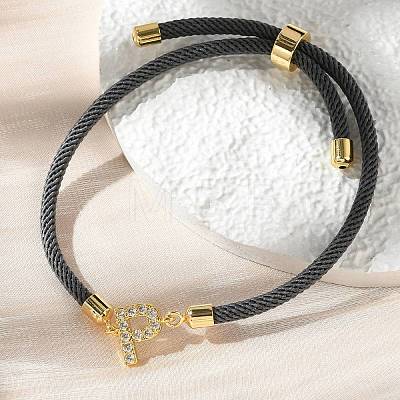 Adjustable Nylon Cord Bracelets BJEW-C096-01G-16-1